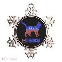 Democat Funny Cat Ladies For Kamala Yes We Kam Ornament thumb 0