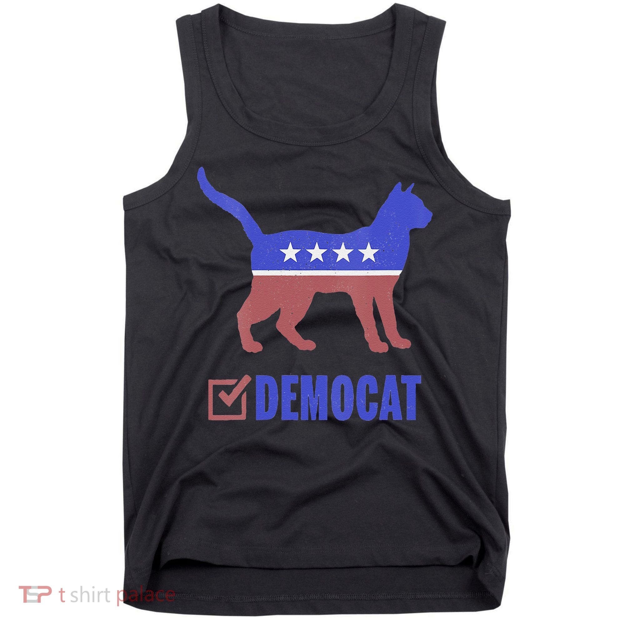 Democat Funny Cat Ladies For Kamala Yes We Kam Tank Top