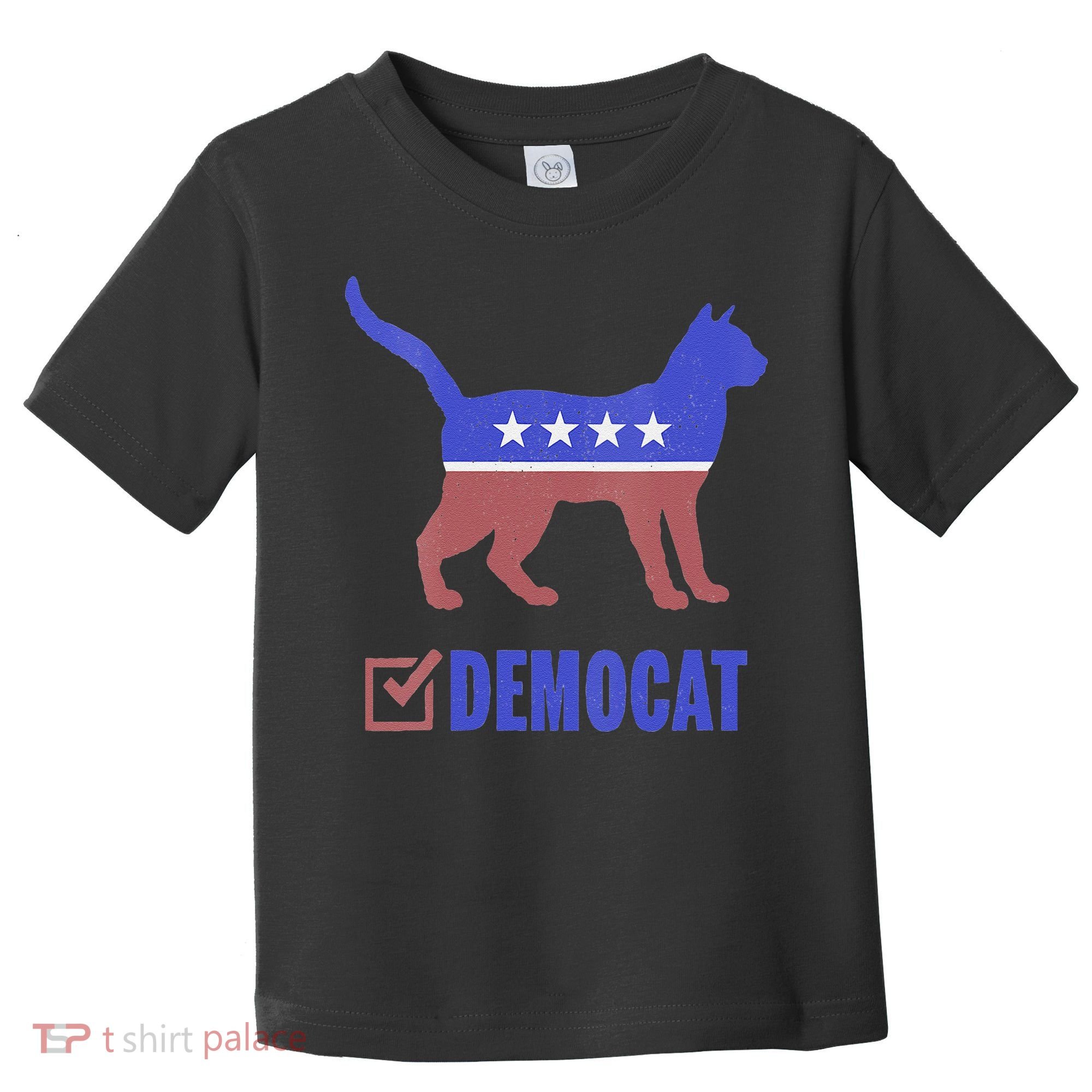 Democat Funny Cat Ladies For Kamala Yes We Kam Toddler T-Shirt
