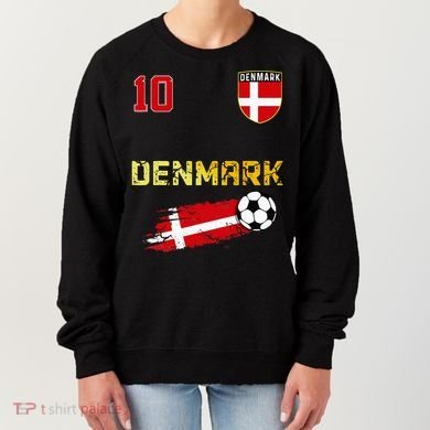 Denmark Flag Danish Pride Lovers Women's Sweatshirt