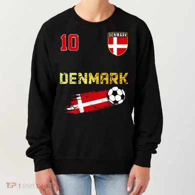 Denmark Flag Danish Pride Lovers Women's Sweatshirt