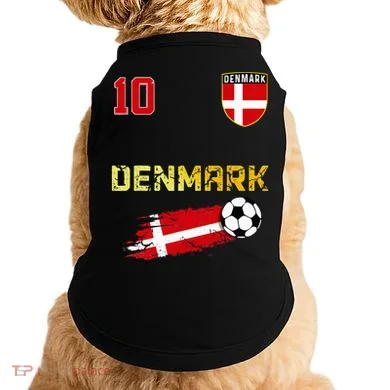 Denmark Flag Danish Pride Lovers Doggie Tank