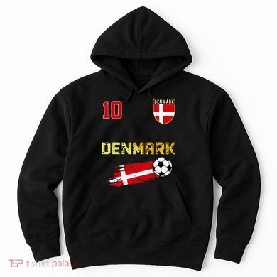 Denmark Flag Danish Pride Lovers Hoodie