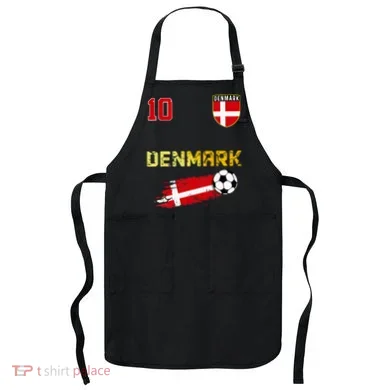 Denmark Flag Danish Pride Lovers Apron