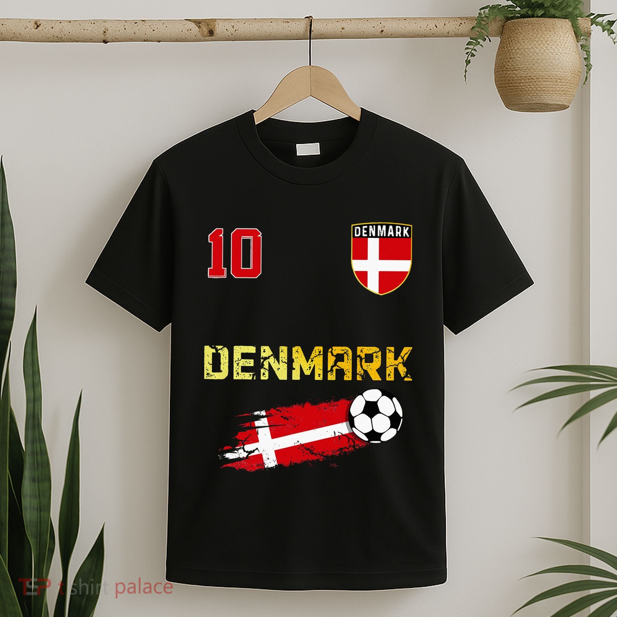 Denmark Flag Danish Pride Lovers T-Shirt