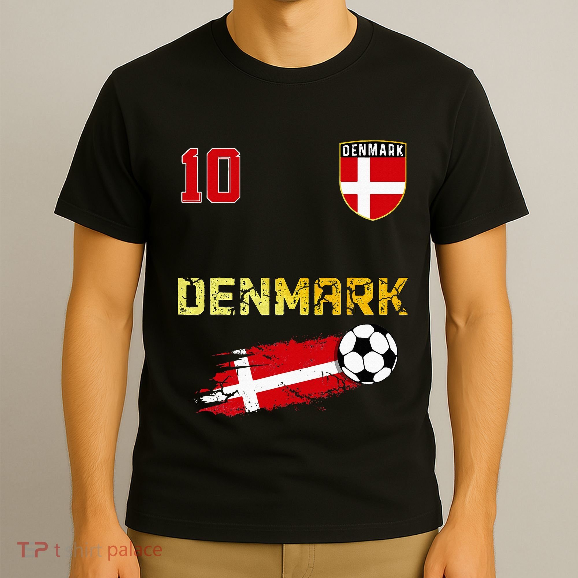 Denmark Flag Danish Pride Lovers T-Shirt