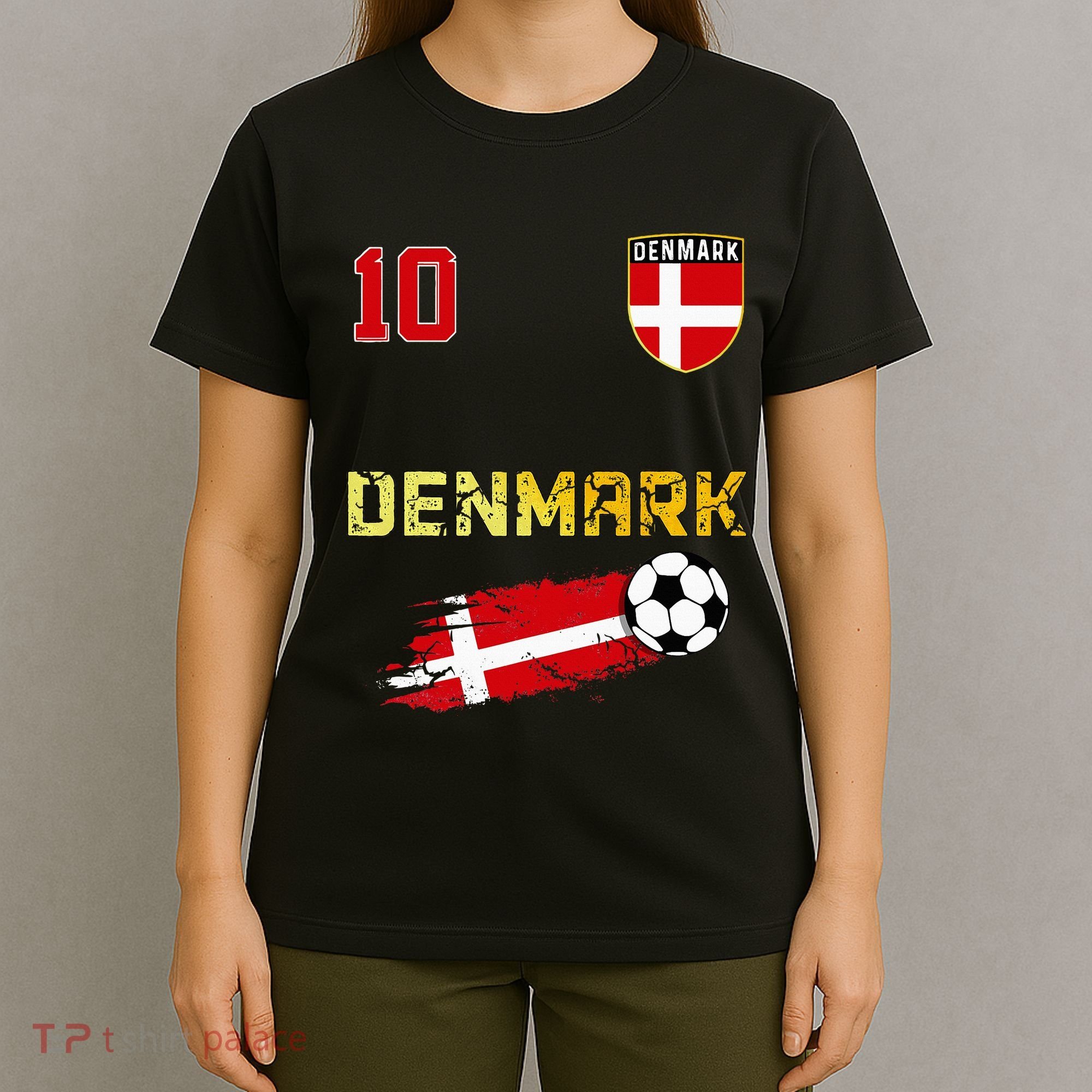 Denmark Flag Danish Pride Lovers T-Shirt