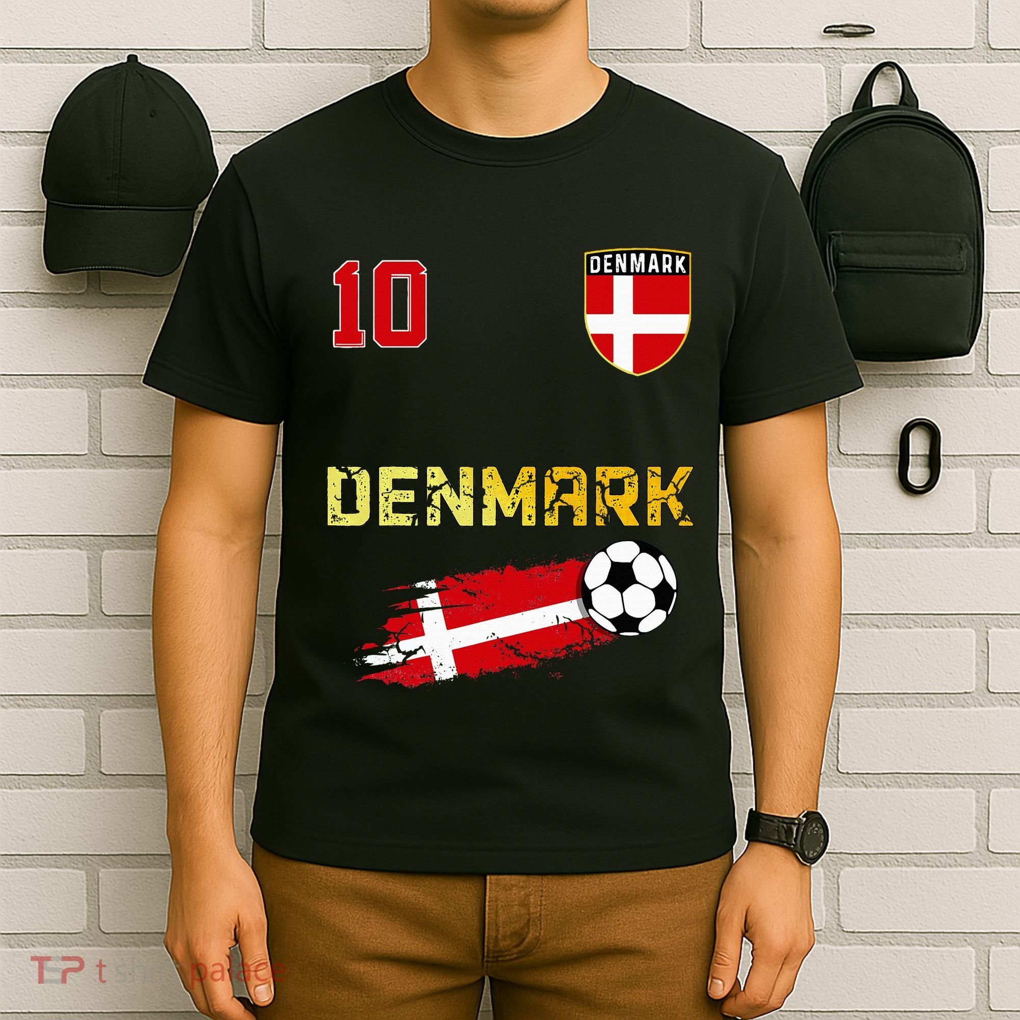 Denmark Flag Danish Pride Lovers T-Shirt