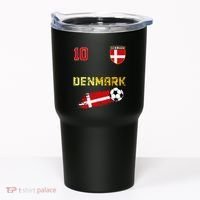 Denmark Flag Danish Pride Lovers Tumbler thumb 0