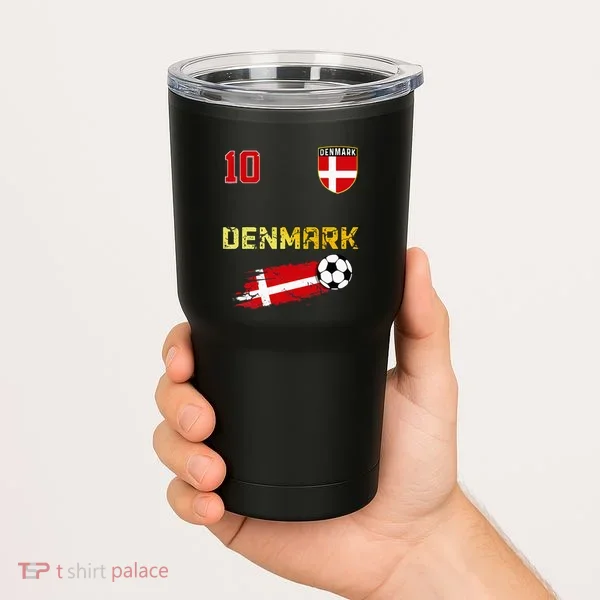 Denmark Flag Danish Pride Lovers Tumbler