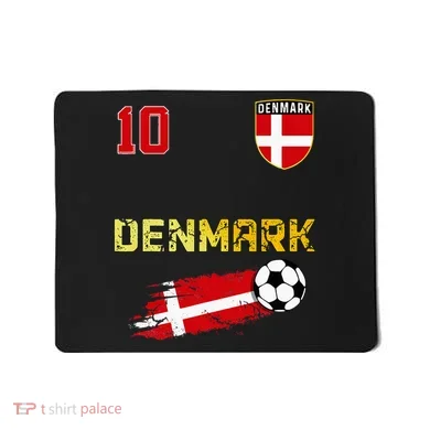 Denmark Flag Danish Pride Lovers Mousepad