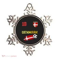 Denmark Flag Danish Pride Lovers Ornament thumb 0