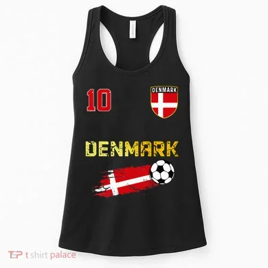 Denmark Flag Danish Pride Lovers Women's Tank Top