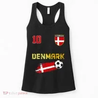 Denmark Flag Danish Pride Lovers Women's Tank Top thumb 0