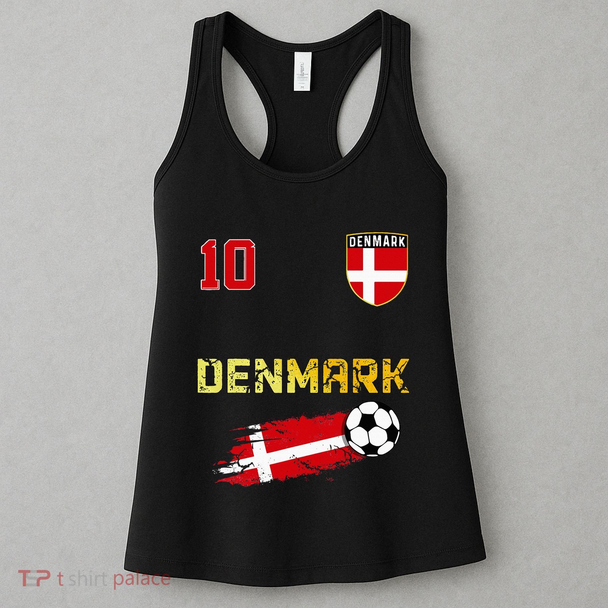 Denmark Flag Danish Pride Lovers Women's Tank Top