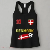 Denmark Flag Danish Pride Lovers Women's Tank Top thumb 3
