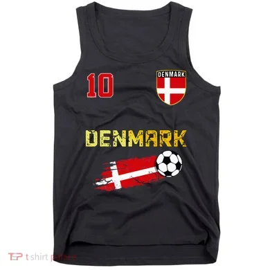 Denmark Flag Danish Pride Lovers Tank Top