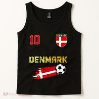 Denmark Flag Danish Pride Lovers Tank Top thumb 2
