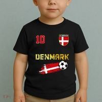 Denmark Flag Danish Pride Lovers Toddler T-Shirt thumb 2