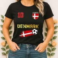 Denmark Flag Danish Pride Lovers Women's T-Shirt thumb 2