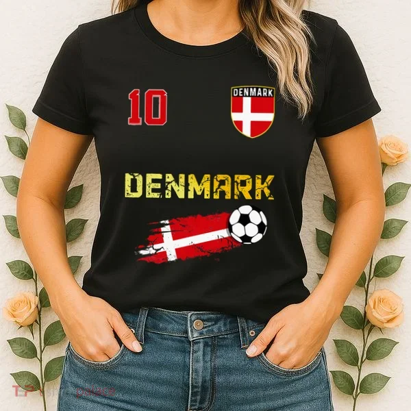 Denmark Flag Danish Pride Lovers Women's T-Shirt