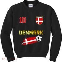 Denmark Flag Danish Pride Lovers Kids Sweatshirt thumb 0