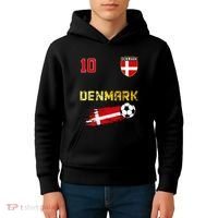 Denmark Flag Danish Pride Lovers Kids Hoodie thumb 4