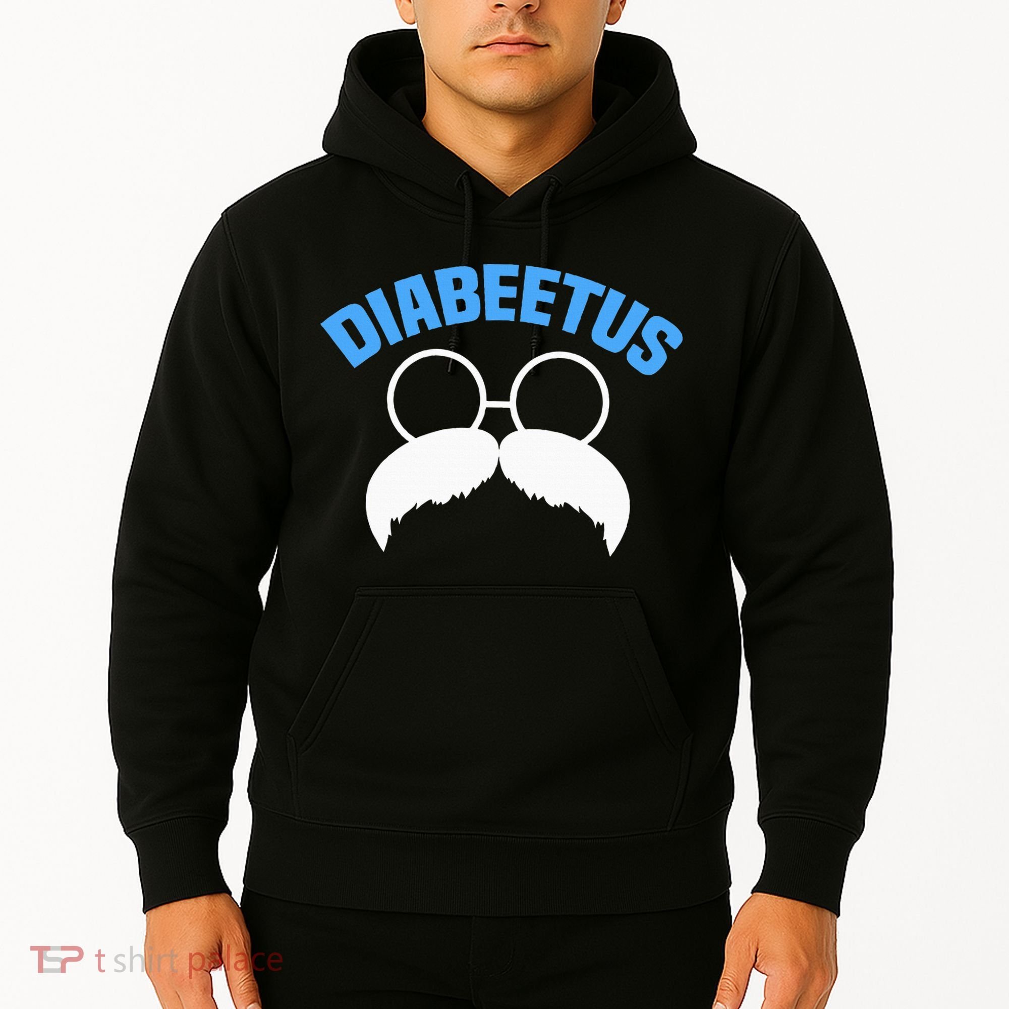 Diabeetus Funny Diabetes Awareness Diabetic Beard Hoodie