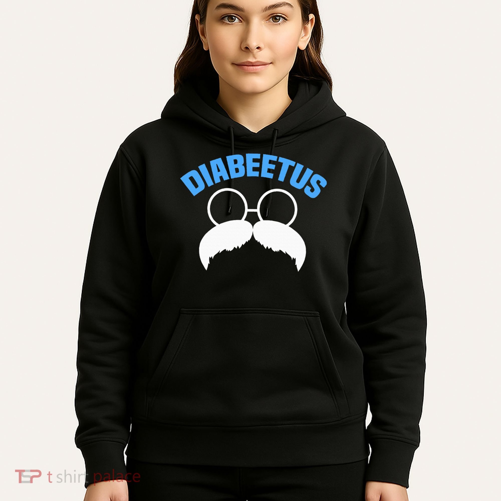 Diabeetus Funny Diabetes Awareness Diabetic Beard Hoodie
