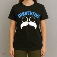 Diabeetus Funny Diabetes Awareness Diabetic Beard T-Shirt thumb 4