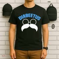 Diabeetus Funny Diabetes Awareness Diabetic Beard T-Shirt thumb 6