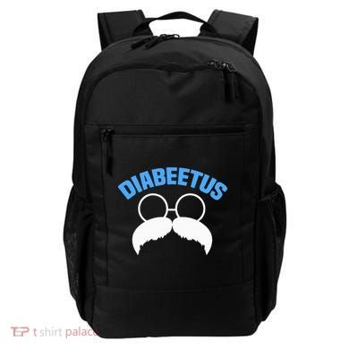 Diabeetus Funny Diabetes Awareness Diabetic Beard Backpack