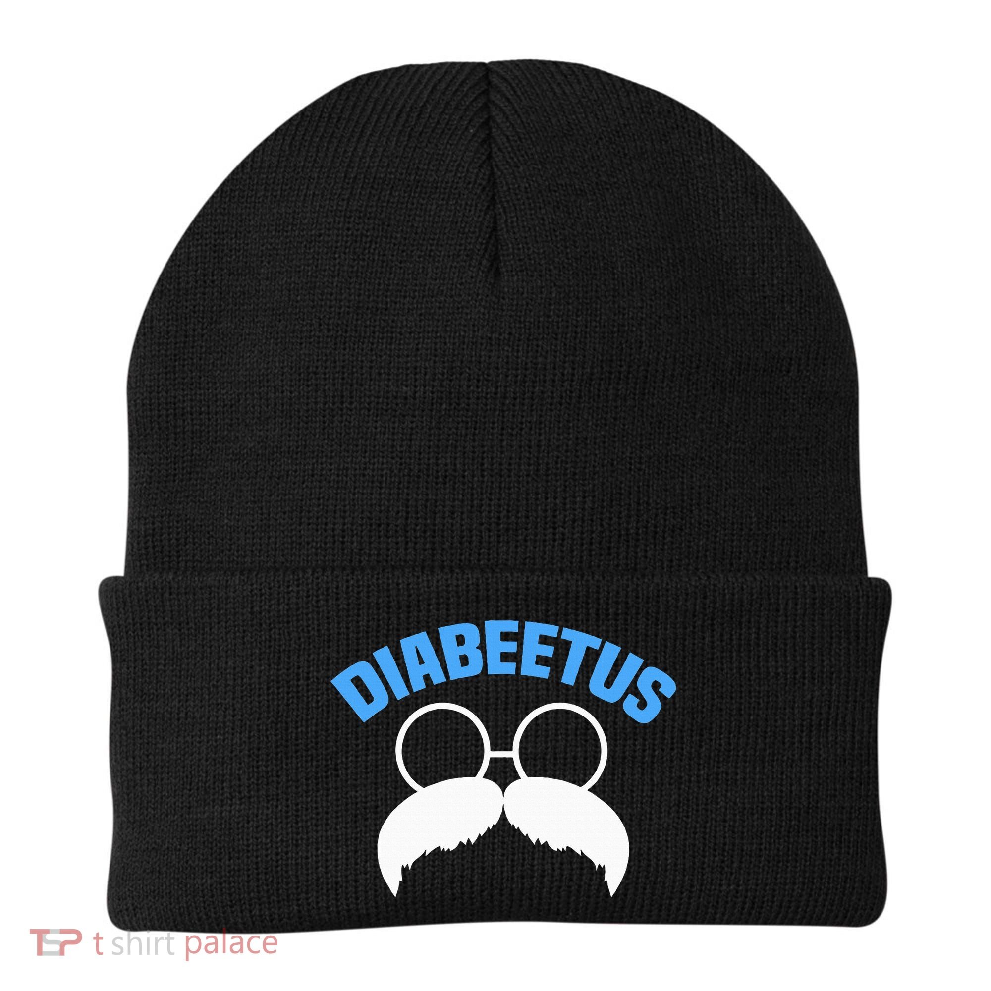 Diabeetus Funny Diabetes Awareness Diabetic Beard Beanie