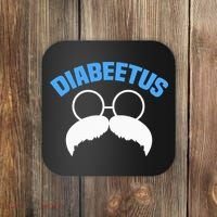 Diabeetus Funny Diabetes Awareness Diabetic Beard Coaster thumb 0