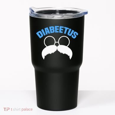 Diabeetus Funny Diabetes Awareness Diabetic Beard Tumbler