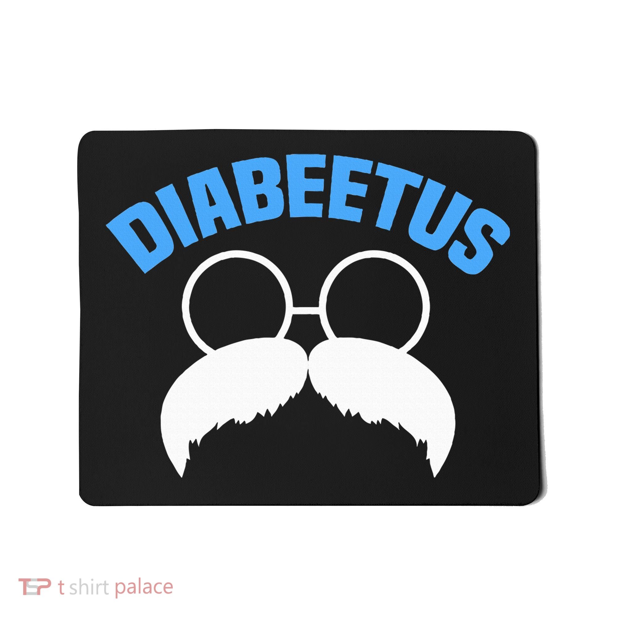 Diabeetus Funny Diabetes Awareness Diabetic Beard Mousepad