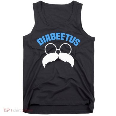 Diabeetus Funny Diabetes Awareness Diabetic Beard Tank Top
