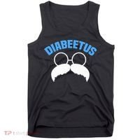 Diabeetus Funny Diabetes Awareness Diabetic Beard Tank Top thumb 0