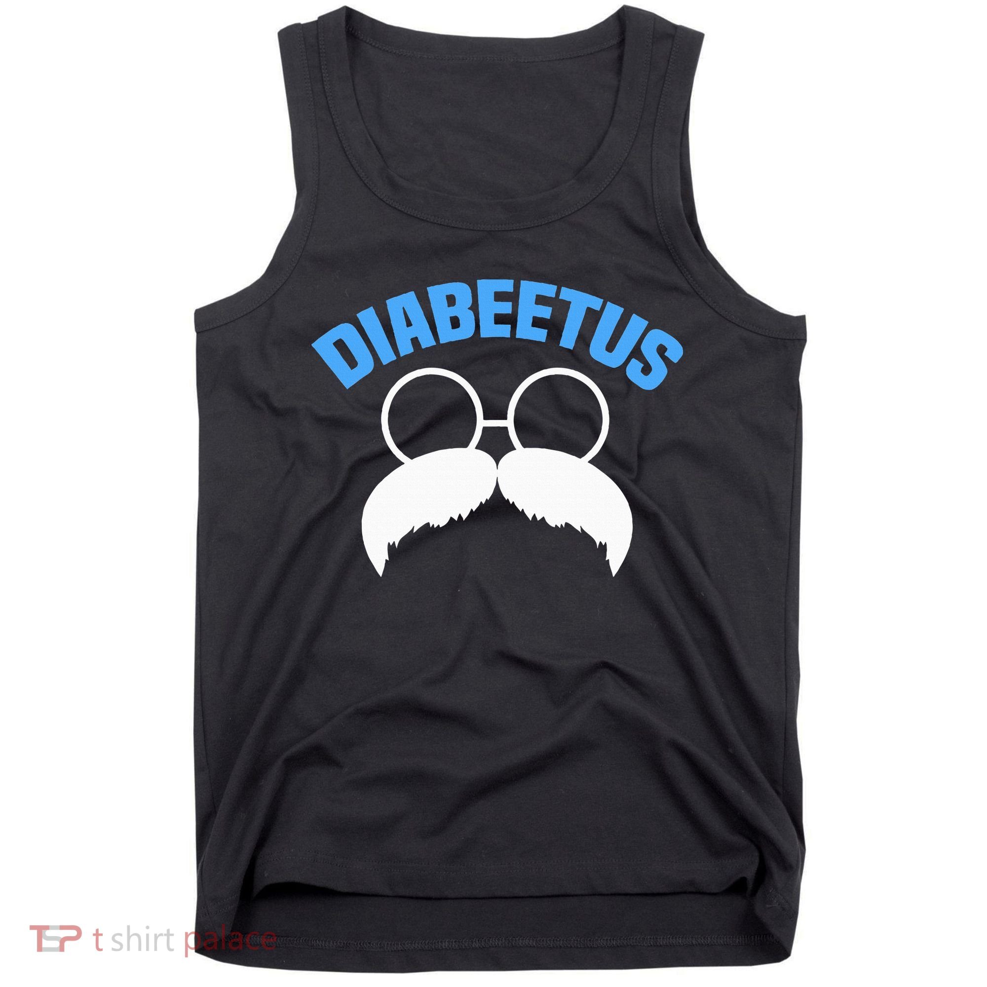Diabeetus Funny Diabetes Awareness Diabetic Beard Tank Top