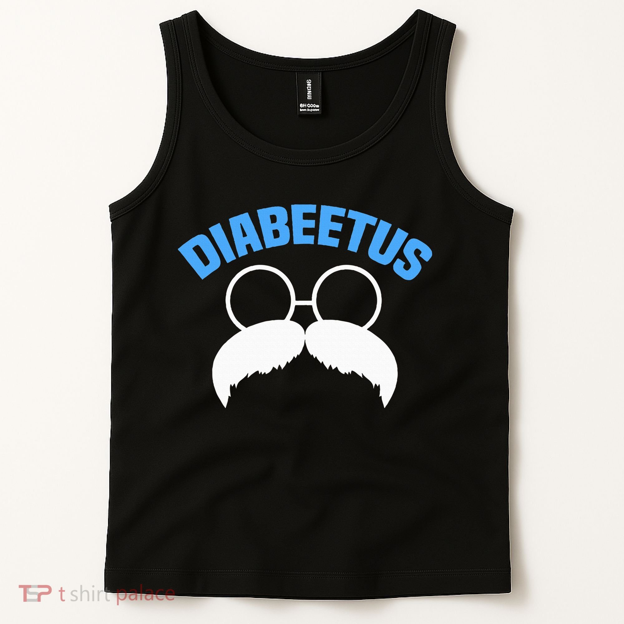 Diabeetus Funny Diabetes Awareness Diabetic Beard Tank Top