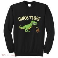 Dinosmore Funny Dino Smore Camping Dinosaur Camp Camper Sweatshirt thumb 0
