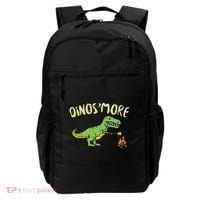 Dinosmore Funny Dino Smore Camping Dinosaur Camp Camper Backpack thumb 0