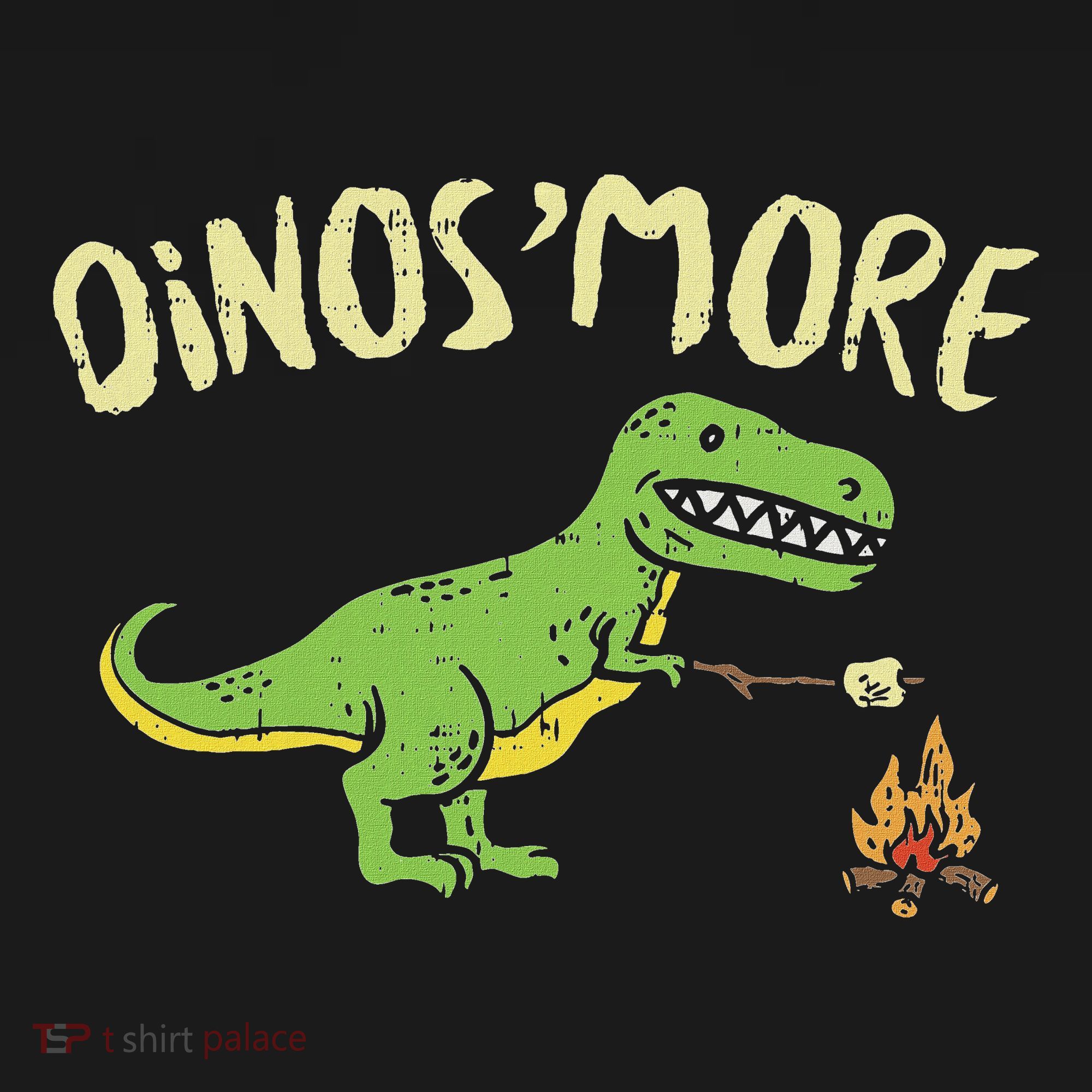 Dinosmore Funny Dino Smore Camping Dinosaur Camp Camper Pajama Set