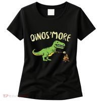 Dinosmore Funny Dino Smore Camping Dinosaur Camp Camper Women's T-Shirt thumb 0
