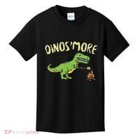 Dinosmore Funny Dino Smore Camping Dinosaur Camp Camper Kids T-Shirt thumb 0