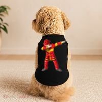 Dabbing Firefighter Dab Junior Firefighters Funny Fire Gift Doggie Tank thumb 2