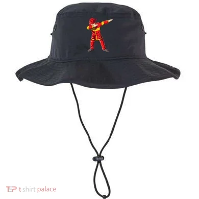 Dabbing Firefighter Dab Junior Firefighters Funny Fire Gift Bucket Hat