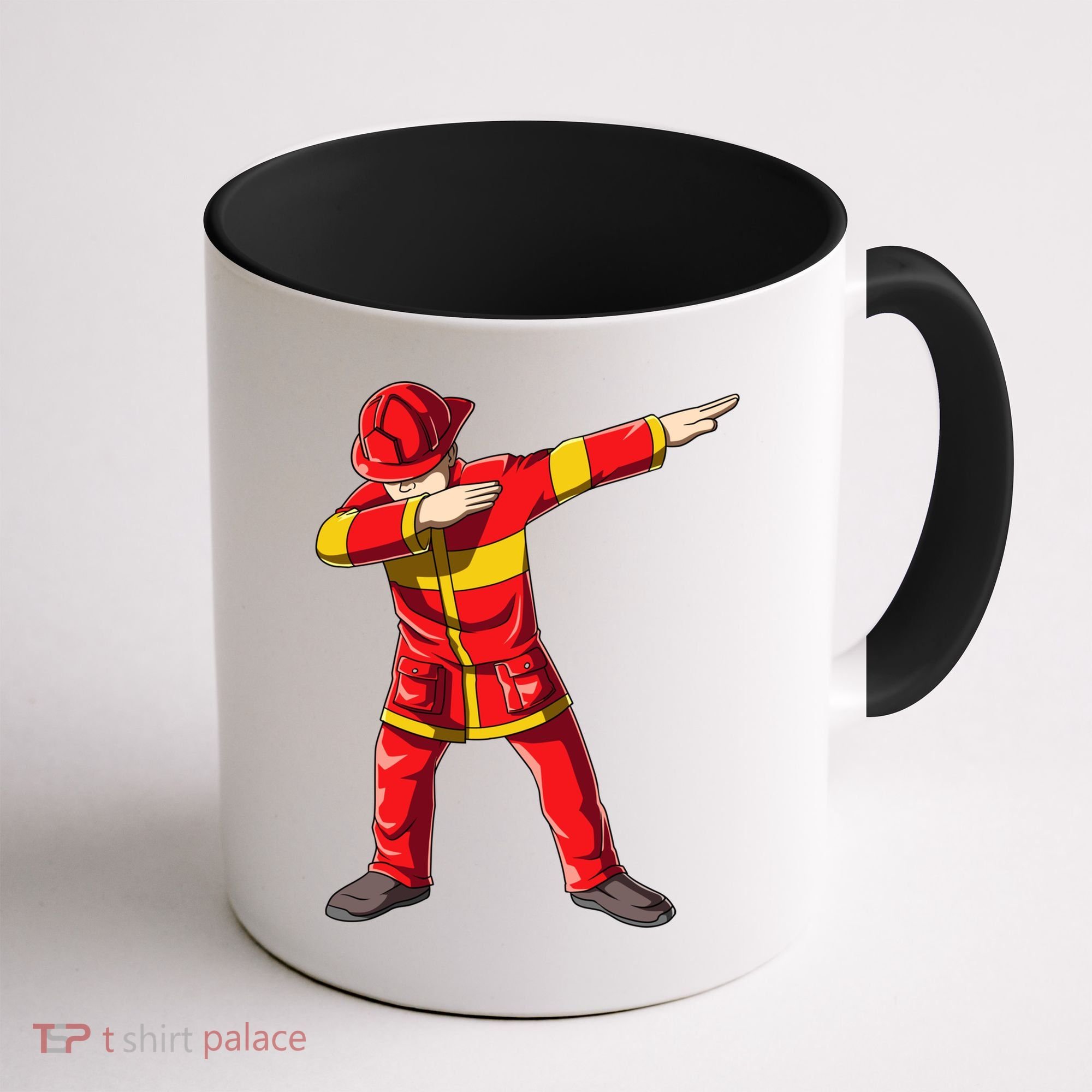 Dabbing Firefighter Dab Junior Firefighters Funny Fire Gift Coffee Mug
