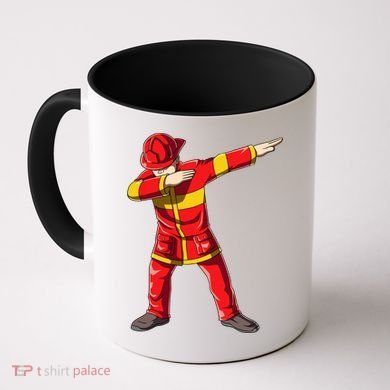 Dabbing Firefighter Dab Junior Firefighters Funny Fire Gift Coffee Mug