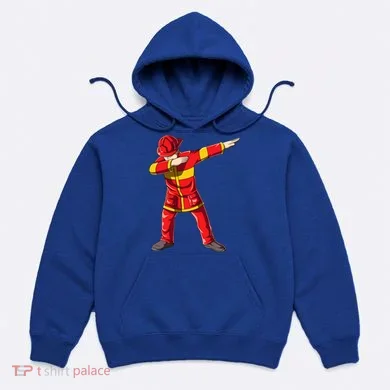 Dabbing Firefighter Dab Junior Firefighters Funny Fire Gift Hoodie